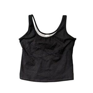 Jockey Activewear Tank Top Women Size XL Built In Bra Athleisure Performance GYM